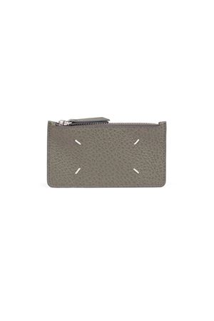 Four,Stitch Leather Cardholder MAISON MARGIELA | S56UI0143P4455T8031